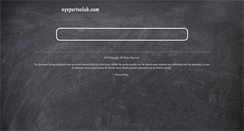 Desktop Screenshot of nysportsclub.com